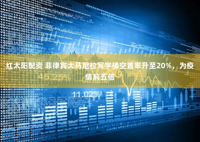 红太阳配资 菲律宾大马尼拉写字楼空置率升至20%，为疫情前五倍